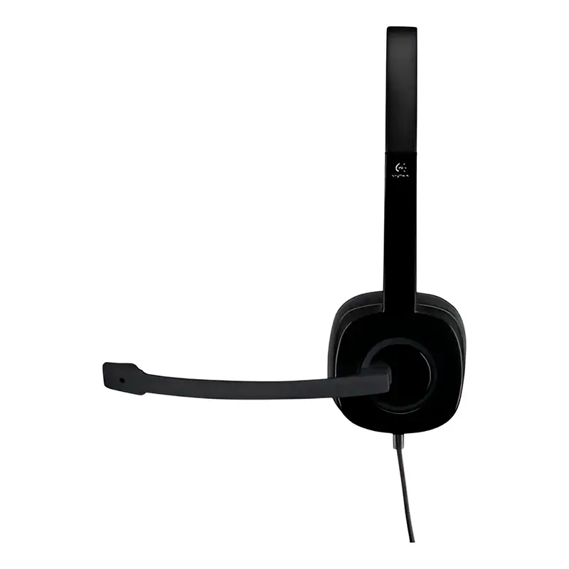Auricular Logitech H151 Stereo Black, vista 3