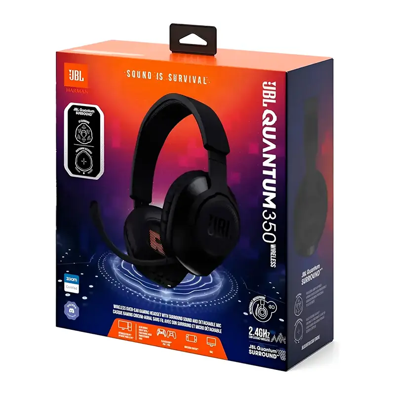 Auricular JBL Quantum 350 Wireless Black