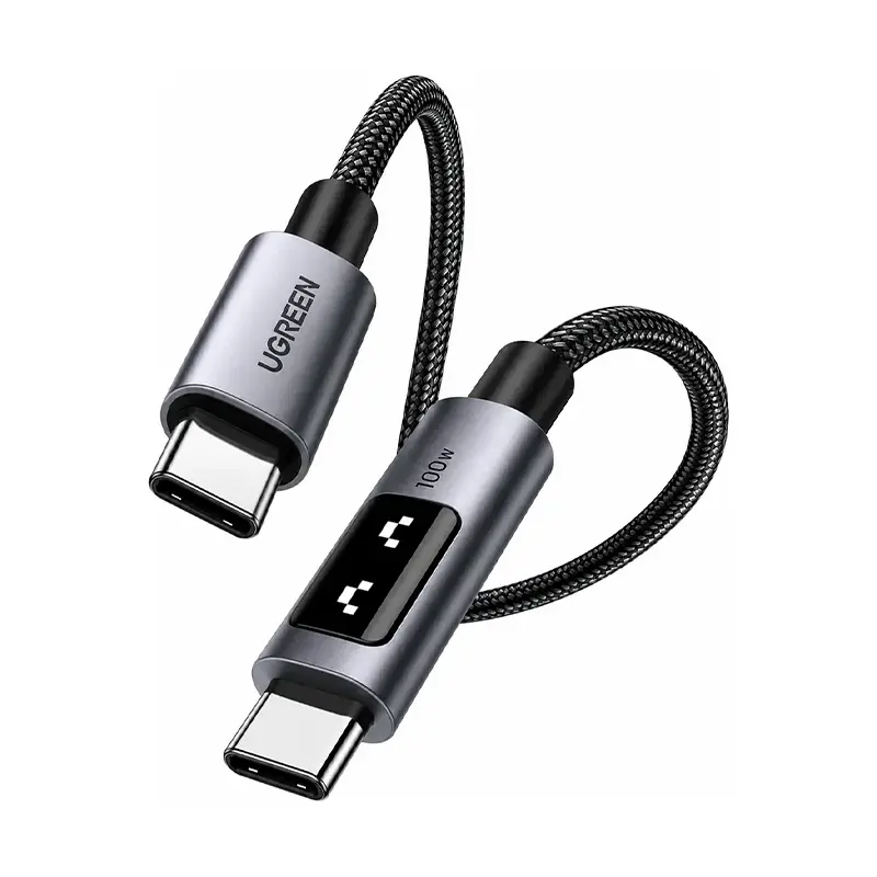 Cable USB-C 100W UGREEN Uno Negro