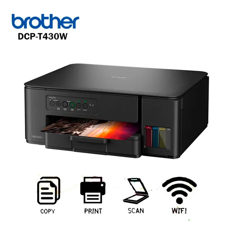 Impresora Brother DCP-T430W Wi‑Fi USB, vista 2