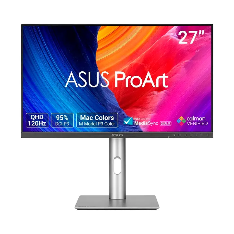 Monitor ASUS ProArt PA278QGV 27” IPS 2K QHD, vista 1