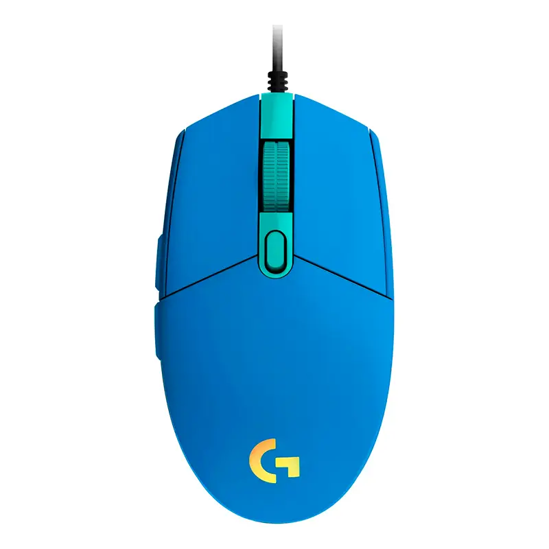 Mouse Logitech G203 Lightsync RGB 8K Blue, vista 3