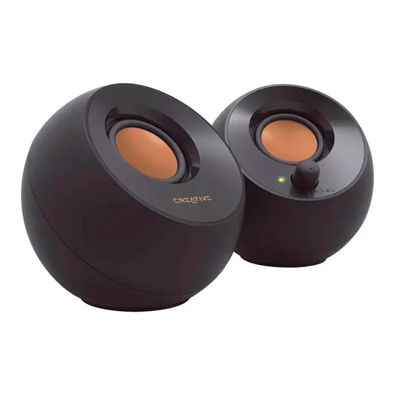 Parlante 2.0 Creative Pebble V2 Black, vista 3