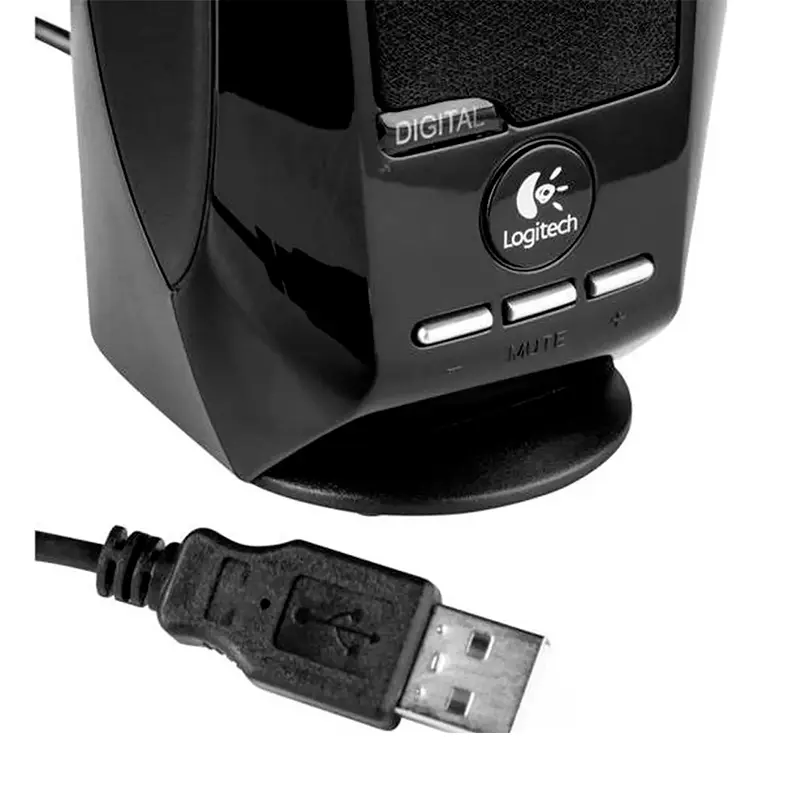 Parlante 2.0 Logitech S-150 USB Digital, vista 2