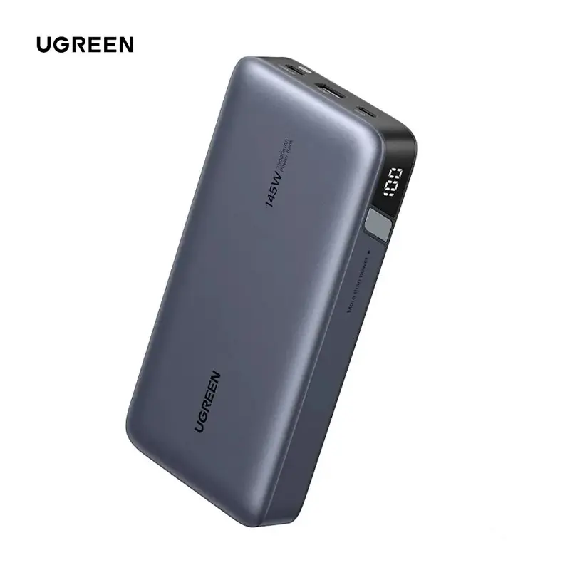 UGREEN Power Bank 25,000 mAh 145W, vista 3