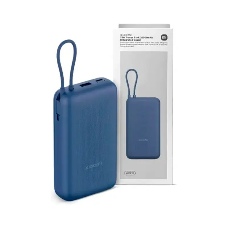 Xiaomi Power Bank 20,000 mAh 33W, vista 1