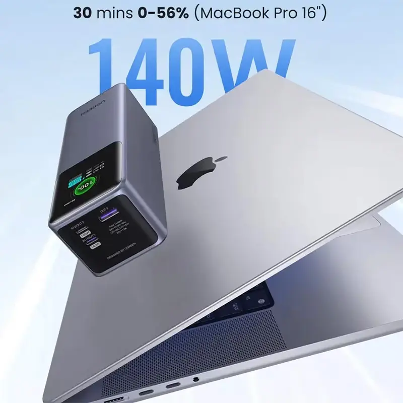 UGREEN Power Bank Nexode 25,000 mAh 200W PB722, vista 2