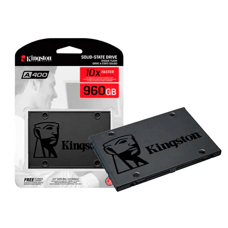 SSD SATA 2.5” 240GB Kingston A400, vista 2