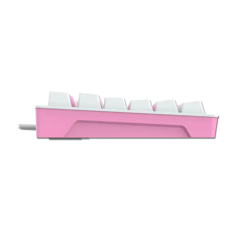 Teclado Gaming Antryx MK-840 TKL SW-Blue RGB mecánico Pink, vista 3