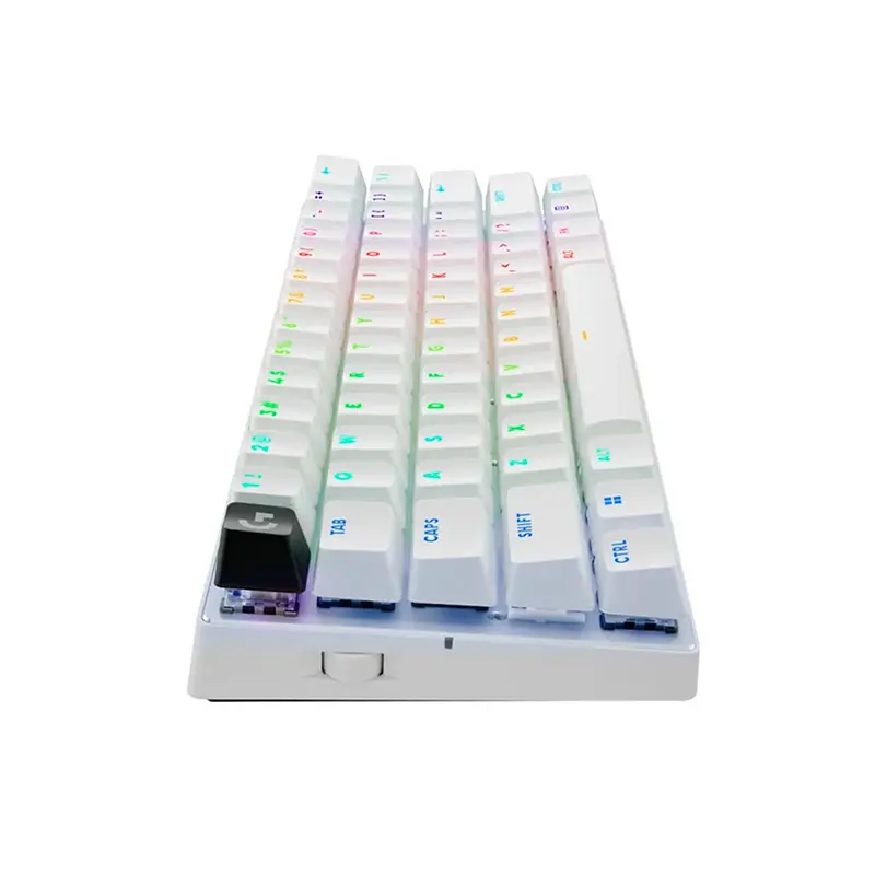 Teclado Logitech PRO X TKL mecánico White, vista 2