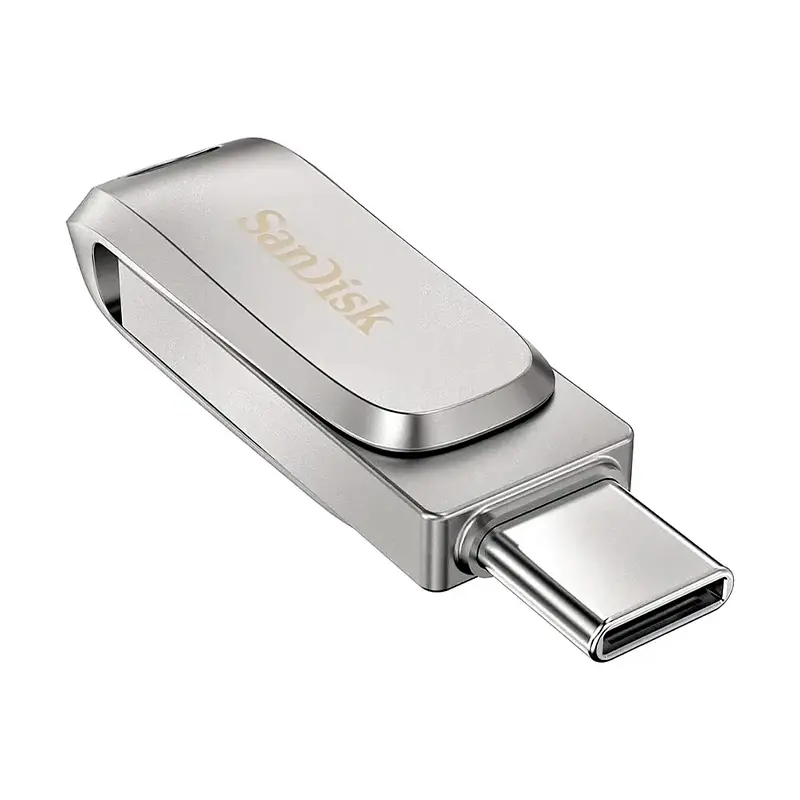 Memoria USB/USB-C 128GB SanDisk Drive Luxe, vista 1
